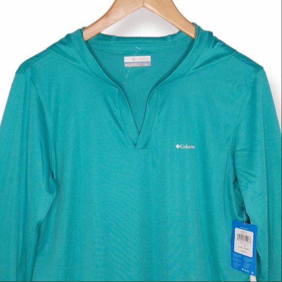 NWT Columbia Rapid Creek Hoodie Size Large UPF 50 Sun Protection Hiking Beach - Picture 3 of 10